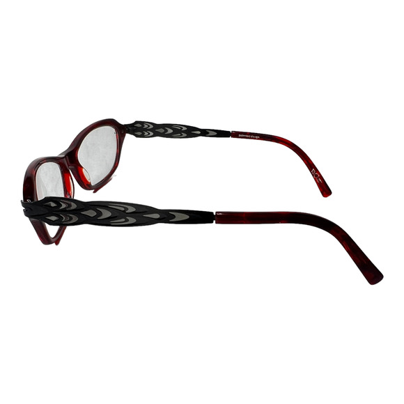 BOZ ROCK 3900‎ Red Eyeglasses Frames Women full rim 52-17-136 H3794 main image 6